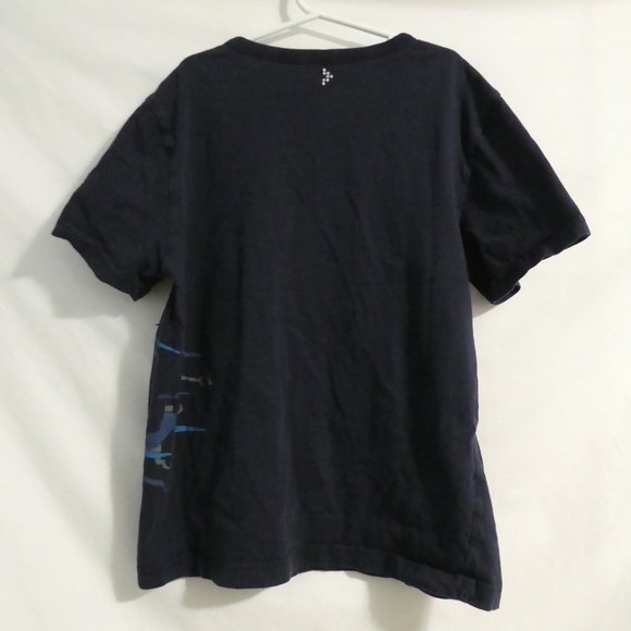 GYMGO navy graphic T-Shirt, large (10-12), youth, GUC - Picture 8 of 12